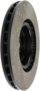 StopTech 05-10 Subaru Impreza WRX/STi Slotted & Drilled Right Front Rotor-3