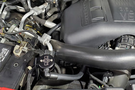 J&L 2015-2017 Ford Expedition 3.5L EcoBoost Oil Separator 3.0 - Black Anodized - 0