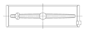 ACL 2015+ Dodge 6.2L V8 Standard Size Race Series Main Bearing Set - 0