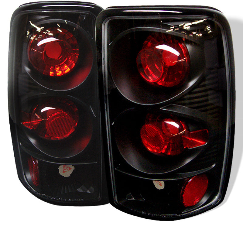 Spyder Chevy Suburban/Tahoe 1500/2500 00-06 Euro Style Tail Lights Black ALT-YD-CD00-BK - 0