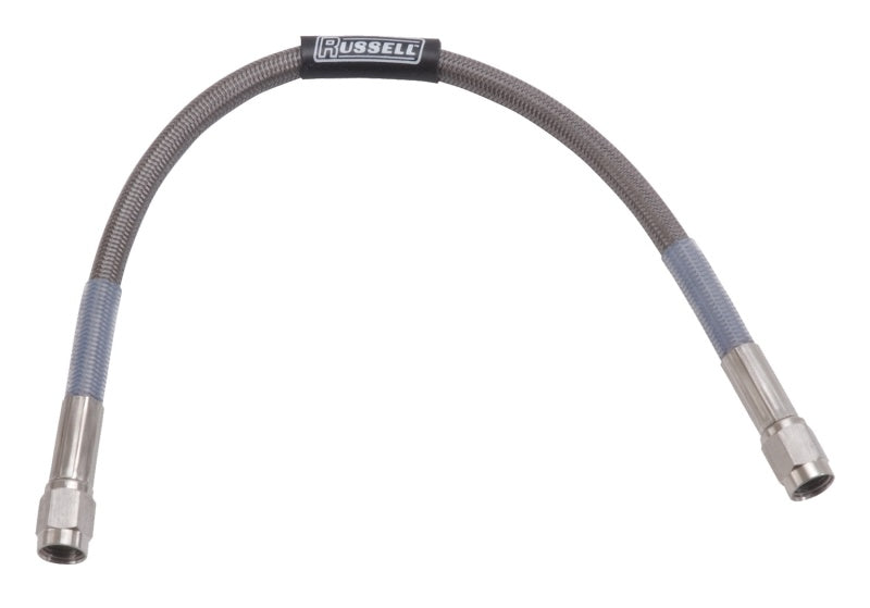 Russell Performance 12in Straight -3 AN Competition Brake Hose - 0