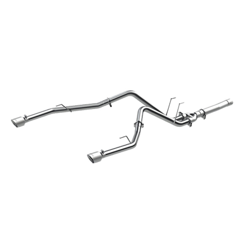 MBRP 2014 Dodge Ram 1500 3.0L EcoDiesel 2.5in Filter Back Exhaust Dual Split Rear Exit Alum - 0