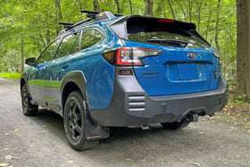 Rally Armor 22-25 Subaru Outback Wilderness Black Mud Flap Red Logo - 0