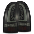 AlphaRex 05-15 Toyota Tacoma PRO-Series LED Tail Lights Jet Black-4