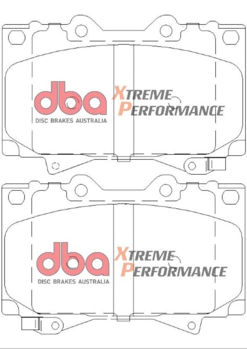 DBA 00-07 Toyota Land Cruiser XP650 Front Brake Pads - 0