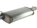 aFe MACHForce XP Exhausts Cat-Back SS-409 EXH Jeep Wrangler TJ 97-06 I6-4.0L HT - 2.5 In.-4