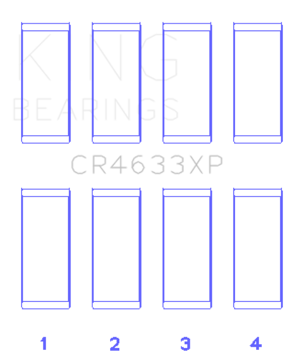 King Engine Bearings Peugeot EP6DT/BMW N14B16C Rod Bearing Set - Size STD