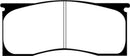 EBC 65-69 Dodge Dart 2.8 Redstuff Front Brake Pads-5