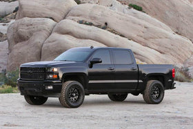 Fabtech 14-18 GM C/K1500 P/U w/oE Alm Or Stmp Stl UCA 4in Basic Sys w/Stealth - 0