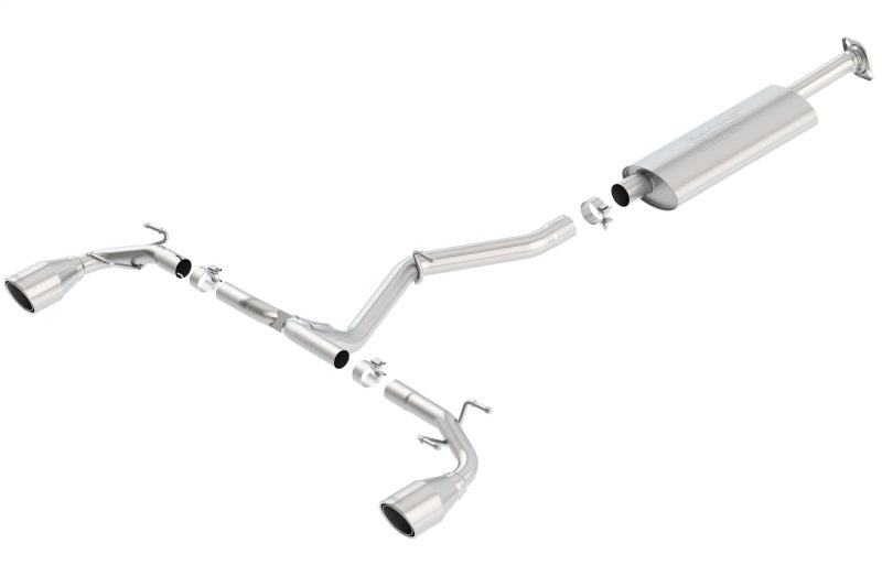 Borla 13-15 Scion FR-S 2.0L 4cyl 6spd / 13 Subaru BRZ 2.0L 4cyl 6spd SS Catback Exhaust - 0