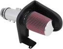 K&N 13-14 Honda Accord 3.5L V6 69 Series Typhoon Air Intake System - Silver Cold Air Intake Kit-1
