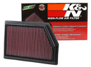 K&N Replacement Panel Air Filter for 2014 Jeep Cherokee 2.4L/3.2L-14