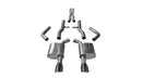 Corsa 2015-2023 Dodge Charger SRT/Scat Pack/R/T 6.4L Black Xtreme Cat-Back Exhaust-1