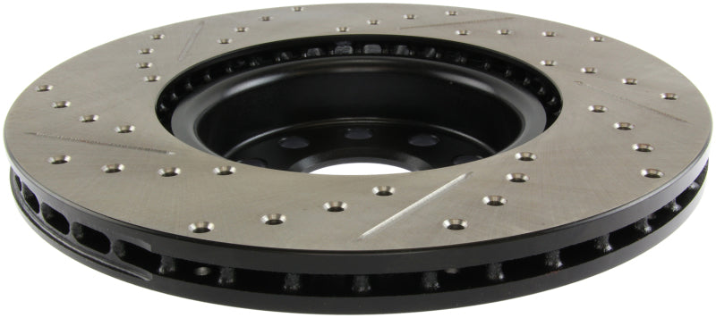 StopTech Slotted & Drilled Sport Brake Rotor - 0