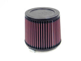 K&N Universal Rubber Filter 4.5in Flange ID / 5.875in Base OD / 5.125in Top OD / 5in Height