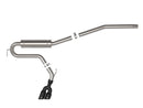 aFe Rebel Series 2.5in 409 SS Cat-Back Exhaust w/ Black Tip 2022 Ford Maverick-5