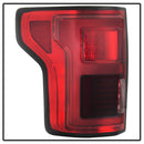 Spyder 15-18 Ford F-150 LED Tail Lights (w/Blind Spot) - Red Clear (ALT-YD-FF15015BS-LBLED-RC)-11
