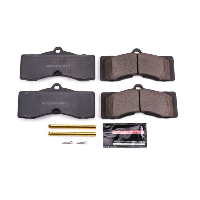 Power Stop 1969 Chevrolet Camaro Front or Rear Z23 Evolution Sport Brake Pads w/Hardware - 0