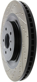 StopTech Infiniti G37 / Nissan 370Z SportStop Slotted & Drilled Front Right Rotor-10