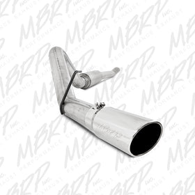 MBRP 11-13 Ford F-250/350/450 6.2L V8 Gas 4in Cat Back Single Side Alum Exhaust System - 0