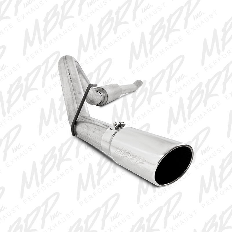 MBRP 11-13 Ford F-250/350/450 6.2L V8 Gas 4in Cat Back Single Side Alum Exhaust System - 0