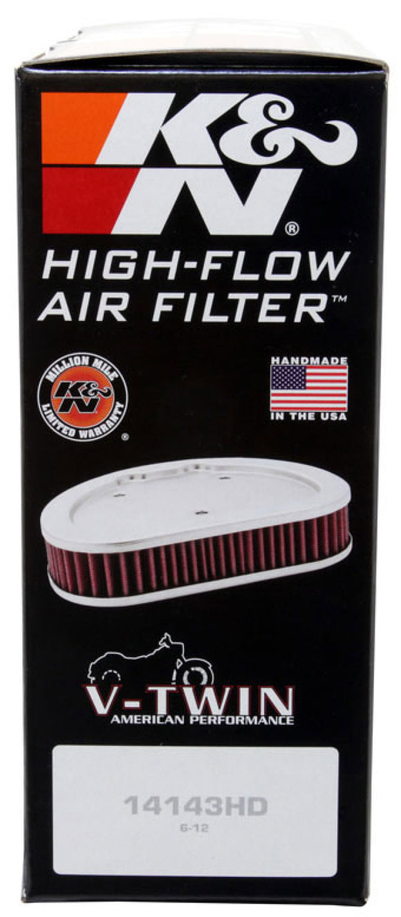 K&N Textured Black Replacement Air Filter 2015 Harley-Davidson XG500 Street