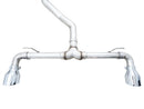 AWE Tuning 2022 VW GTI MK8 Touring Edition Exhaust - Chrome Silver Tips-13