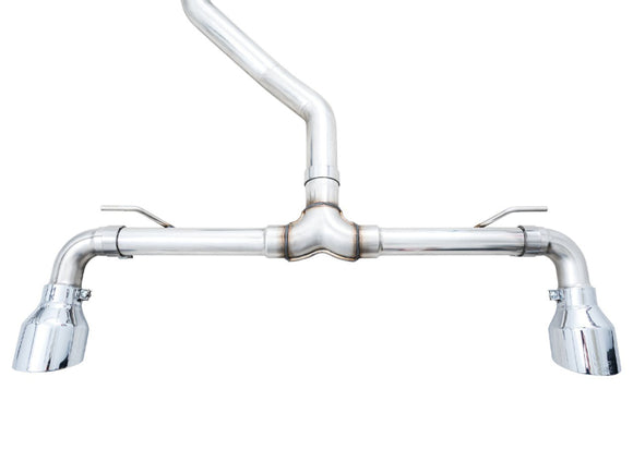 AWE Tuning 2022 VW GTI MK8 Touring Edition Exhaust - Chrome Silver Tips