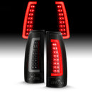 ANZO 1999-2000 Cadillac Escalade LED Taillights Black Housing Smoke Lens Pair-8