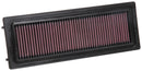 K&N 2016 Alfa Romeo Giulia L4-2.0L F/I Replacement Drop In Air Filter-1