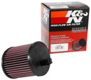 K&N 2016 Cadillac ATS-V V6-3.6L F/l Drop In Air Filter - Replacement Air Filter-11