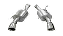Corsa 2005-2010 Ford Mustang Shelby GT500 5.4L V8 Polished Xtreme Axle-Back Exhaust-1