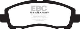 EBC 09-14 Acura TL 3.5 Greenstuff Front Brake Pads - 0