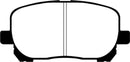 EBC 02-08 Pontiac Vibe 1.8 Redstuff Front Brake Pads-4