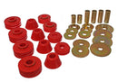 Energy Suspension 73-80 GM 1/2 Ton C-10/C1500 Pick Up 2WD Red Body (Cab) Mount Set-1