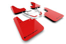 Rally Armor 24-26 Subaru Crosstrek (Wilderness Only) Red UR Mud Flap W/Black Logo - No Drilling Req-1