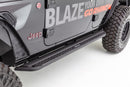 Go Rhino 18-20 Jeep Wrangler JLU Dominator Extreme DSS SideSteps Complete Kit w/SideStep + Brkts-3