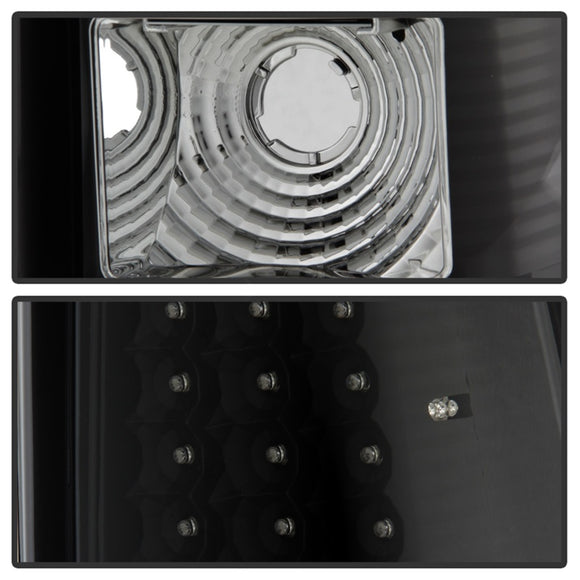 xTune Chevy Silverado 1500/2500/3500 99-02 LED Tail Lights Black ALT-ON-CS99-LED-BK