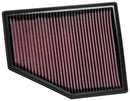 K&N 15-18 BMW 740I L4-3.0L F/I Replacement Drop In Air Filter-5