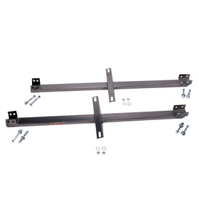 BBK 94-95 Mustang Subframe Connector Full Length With Seat Support Bracket - 0