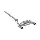 MBRP 2016+ Ford Focus RS 3in Aluminized Dual Outlet Cat-Back Exhaust-2