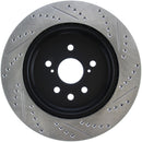 StopTech Slotted & Drilled Sport Brake Rotor Right Rear 13-14 Lexus GS300/350/400/430-5
