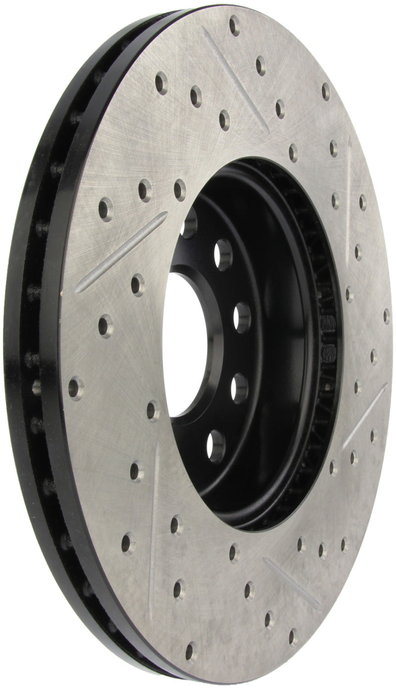 StopTech Slotted & Drilled Sport Brake Rotor - 0