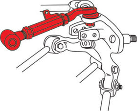 SPC Performance 05-10 Honda Odyssey Rear EZ Arm XR Adjustable Control Arm - 0