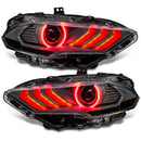 Oracle Lighting 18-23 Ford Mustang Dynamic ColorSHIFT LED Headlights - Black Series-32