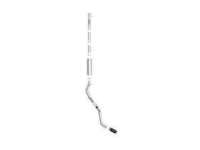 aFe Apollo GT Series 3in 409SS Cat-Back Exhaust w/ Black Tip 2020 GM 2500/3500HD V8 6.6L L8T - 0