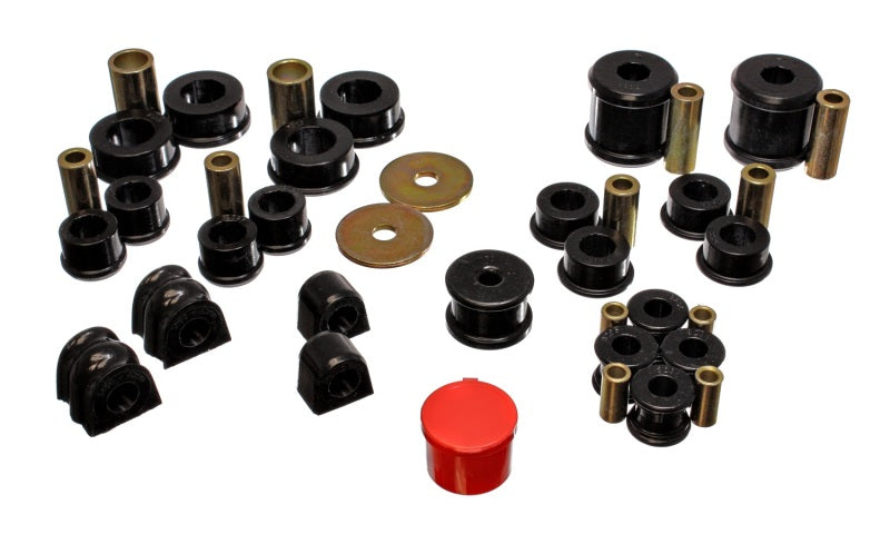 Energy Suspension 02-06 Subaru Impreza/WRX Black Hyper-Flex Master Bushing Set - 0