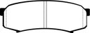 EBC 10+ Lexus GX460 4.6 Greenstuff Rear Brake Pads-3