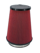 Airaid 10-14 Ford Mustang Shelby 5.4L Supercharged Direct Replacement Filter - Oiled / Red Media-4