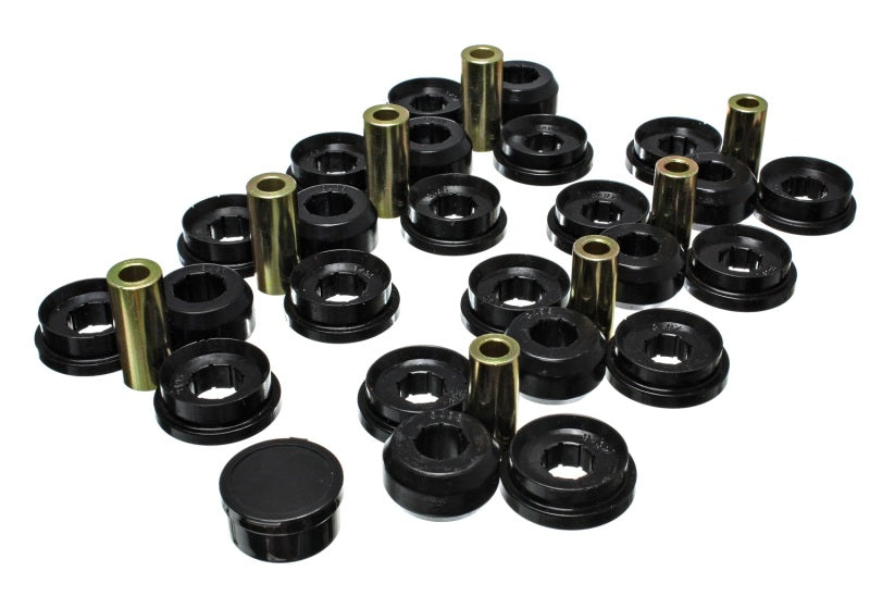 Energy Suspension 03-09 Lexus Gx470 / 07-09 Toyota FJ Cruiser Black Rear End Control Arm Bushing Set - 0